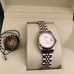 Rolex 2 Toned Oyster Perpetual Lady-Datejust  26mm